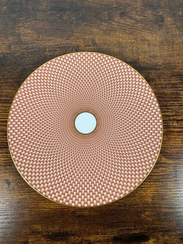Trésor By Raynaud 8.5 Inch Flat Dinner Plate Rare 2012 Limoges Weave Design - 第 1/4 張圖片