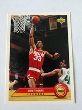 1992-93 Upper Deck McDonald's Otis Thorpe Houston Rockets #P16