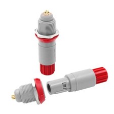 Uonecn P Series 1P Aviation Plug and Socket, Hole Size 14mm, Medical Plastic Cir