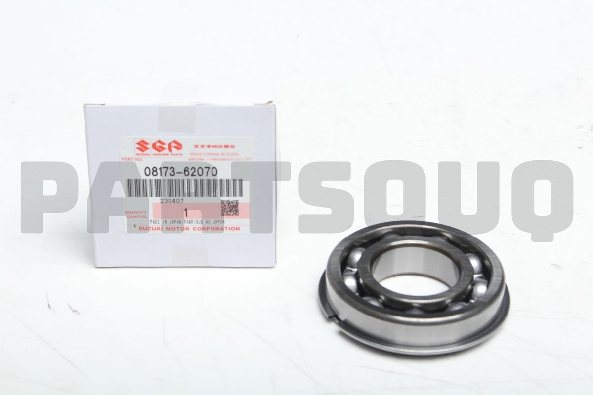 Kilinページ Suzuki Ball Bearing 08173-62070 with Snap Ring NSK 6207 NR