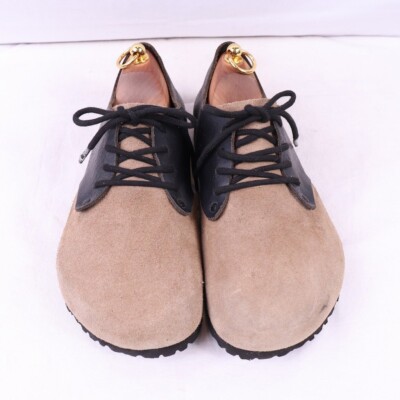 EU42 27cm BIRKENSTOCK MONTANA Beige Suede leather Used Men's EU42 27cm BIRKENSTOCK MONTANA Beige Suede leather Used Men's