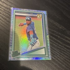 Arjun Nimmala 2025 Panini Donruss Baseball Liberty Foil Rated Prospect SP #129