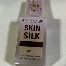 Revolution Makeup London Skin Silk Foundation In Shade F8.5 .77 Fl Oz Ship 337