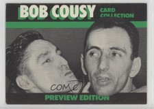 1992 Card Collection Preview Edition Bob Cousy Bill Sharman (Not Serial #'d) v5j