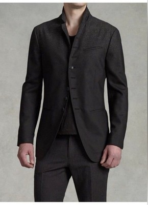 $1898 New John Varvatos Woodward Multi-Button Degrade Blazer Jacket EU46 US36