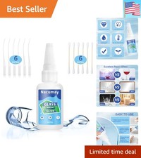 Glass Repair, Glass Glue Clear Waterproof, 35g Glues Clear Repairs Heavy Duty...