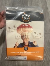 Hyde eek adult light up mushroom headpiece new