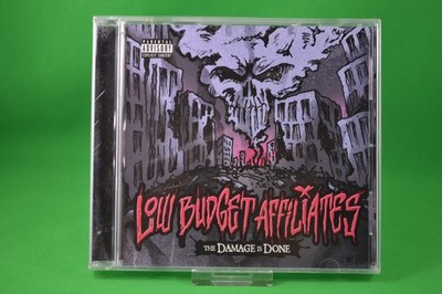 Low Budget Affiliates   The Damage Is Done 2007 Busshaak Records CD NEW SEALED