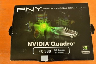 nvidia quadro fx 380    256 MB DDR3 - NOS  -- neu OVP