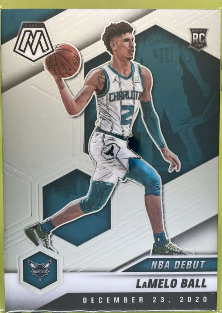 2020-21 Panini Mosaic LaMelo Ball #262 RC Charlotte Hornets