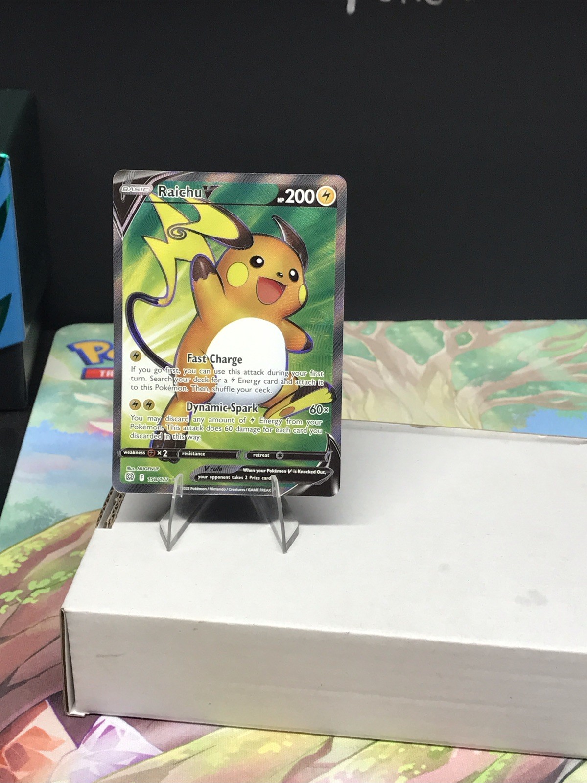 Raichu V (Full Art) 158/172 Swsh09: Brilliant Stars Holo