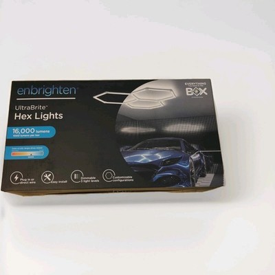 ENBRIGHTEN UltraBrite  HEX LIGHT. 16000 LUMENS White 5000K New Sealed