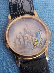 Limited Edition Cast Member Disney Watch Tinkerbell New Battery 