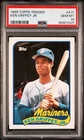 1989 Topps Traded #41T Ken Griffey Jr Seattle Mariners RC Rookie HOF PSA 10