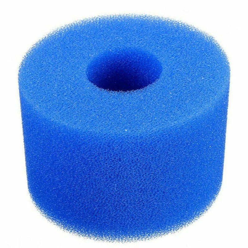 6pcs Reusable Washable Foam Hot Tub Filter Cartridge S1 Type For Intex Pure Spa - Image 3 of 4