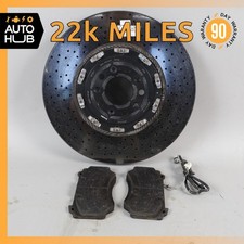 08-16 Aston Martin DB9 DBS Front Carbon Ceramic Brake Rotor ED231125AA OEM 22k