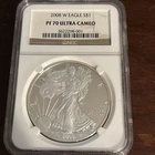2008-W Proof $1 American Silver Eagle NGC PF70UC Brown Label