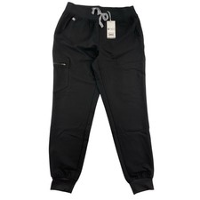 FIGS Zamora Jogger Scrub Black Pants Women s Size Small NWT