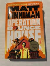 SIGNED Matt Dinniman Operation Bounce House 2026 1st Edition 1st Printing HC New