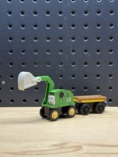 Thomas  Friends Wooden Railway Train Engine Alfie  Flatbed Lot