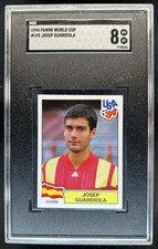 1994 Panini World Cup International Version Josep Guardiola #195 Spain SGC 8