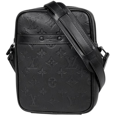 バッグ LOUIS VUITTON DANUBE PM M.SHAD.NOIR Louis Vuitton Danube PM Monogram shadow Shoulder Bag