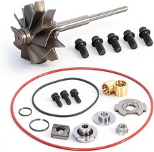 Turbo 10 Blade Turbine Wheel Rebuild Kit Fits For Ford For Powerstroke 6.0l Turbo 10 Blade Turbine Wheel Rebuild Kit Fits For Ford For Powerstroke 6.0l