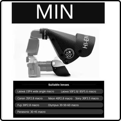 Guage Macro Camera Flash light Speedlite Softbox Diffuser Reflector Mini III V3