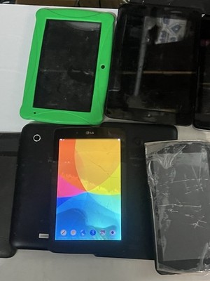 Lot of 8 As Is Tablets  Assorted 7  Not Working Android Tablet Samsung Polaroid