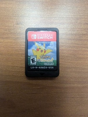 Pokemon Lets Go Pikachu (Nintendo Switch) Cartridge Only   Tested and Working
