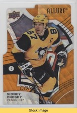 2021-22 Upper Deck Allure Orange Slice Sidney Crosby #4 READ i9o