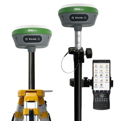 SMA26 Pro Rover and Base RTK GNSS Survey System with Handheld Collector