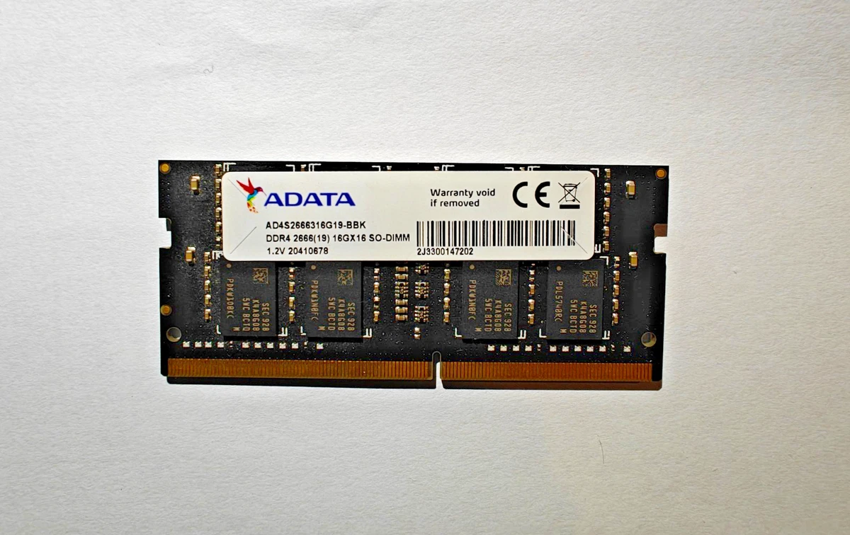 ADATA Computer PC4-21300 (DDR4-2666) Bus Speed Memory (RAM) for