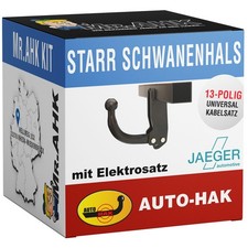 Für Opel Corsa B 93-00 AutoHak Anhängerkupplung starr mit 13pol Elektrosatz
