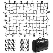 Anise Star Cargo Net for Pickup Truck Bed SUV, 3'x4' Stretches to 6'x8' 3' x 4'