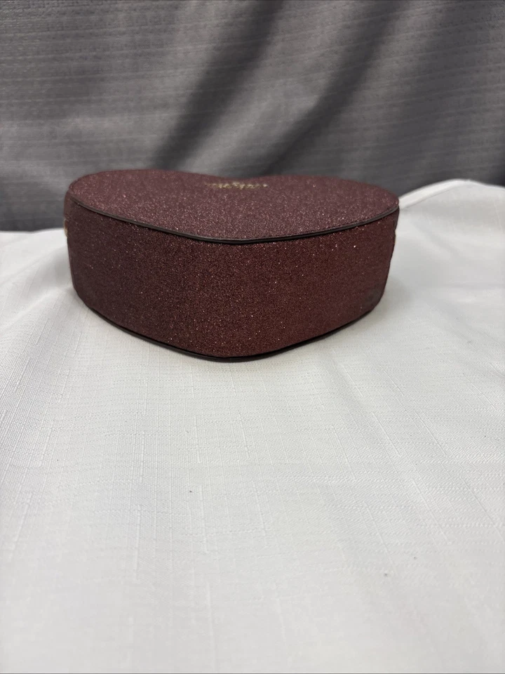 Kate Spade Love Shack Glitter Heart Purse Deep Nova - Image 3 of 4