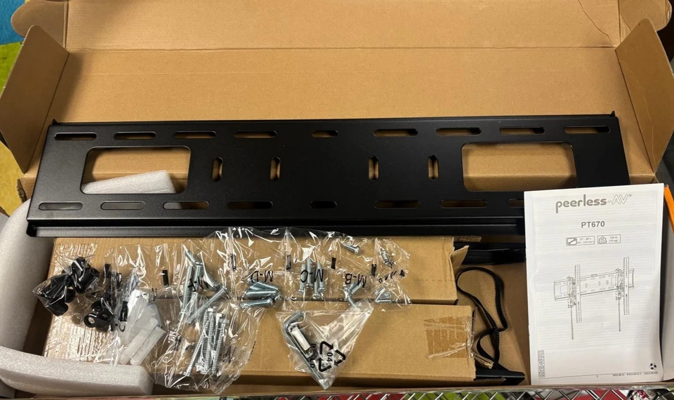 Peerless-AV  PT670 Paramount™ Universal Tilt Wall Mount for 37" to 85"+ Displays - Image 3 of 3