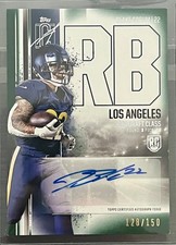 2024 Topps Signature Class Blake Corum #RCA-BC Rookie Autograph Green 126/150