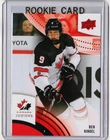BEN KINDEL 2025 25 Upper Deck Team Canada Juniors RED FOIL Rookie #66 Penguins