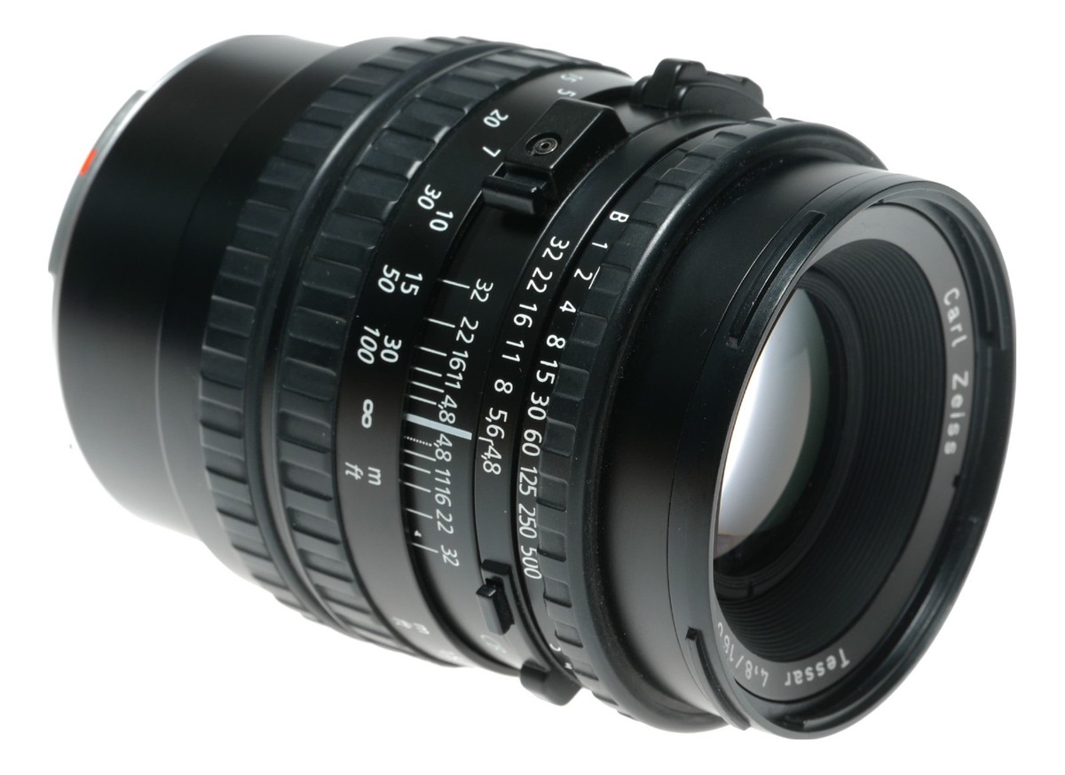 Carl Zeiss Tessar 160mm f/4.8レンズ Zeiss Tessar 4.8/160 T* Hasselblad CB 160mm camera lens with caps