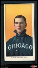 1909 T206 Doc White Chicago Portrait White Sox VARIATION 2 - GOOD
