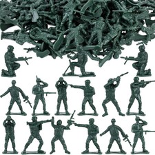 MCPINKY 100PCS Army Men Toy Soldiers, Plastic Soldier Figures Army Men Playset M
