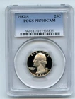1982-S Washington Quarter Proof — photo from another recent sale