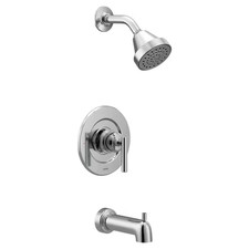 MOEN Gibson T2903EP Posi-Temp Tub and Shower Faucet Trim Kit in Chrome NEW