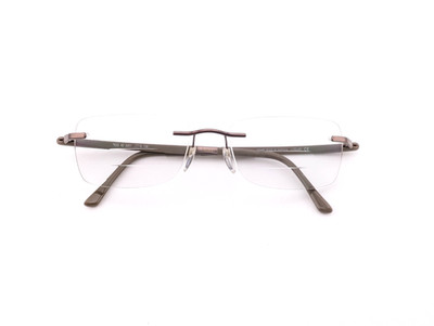 Silhouette Eyeglasses, Frames Only, 7633 40 6051, ..-18-135, Titanium, Austria