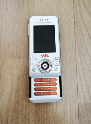 Sony-Ericsson Walkman W580i Slider in weiss-orange