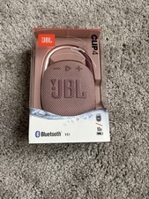 JBL Clip 4 Wireless Bluetooth Speaker -Pink- Brand New Sealed In Box