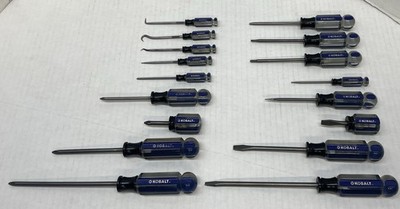 KOBALT Tools 17-Piece Standard/ Phillips Head Screwdriver Set (Made In USA)