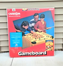 Vintage Carrom Game Board Table Model 100 w/Accessories fast shipping 
