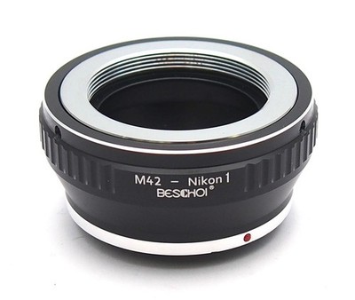Beschoi Objektivanschlussadapter für M42 Mount Objektiv auf Nikon 1-Serie Gehäuse - UK Händler